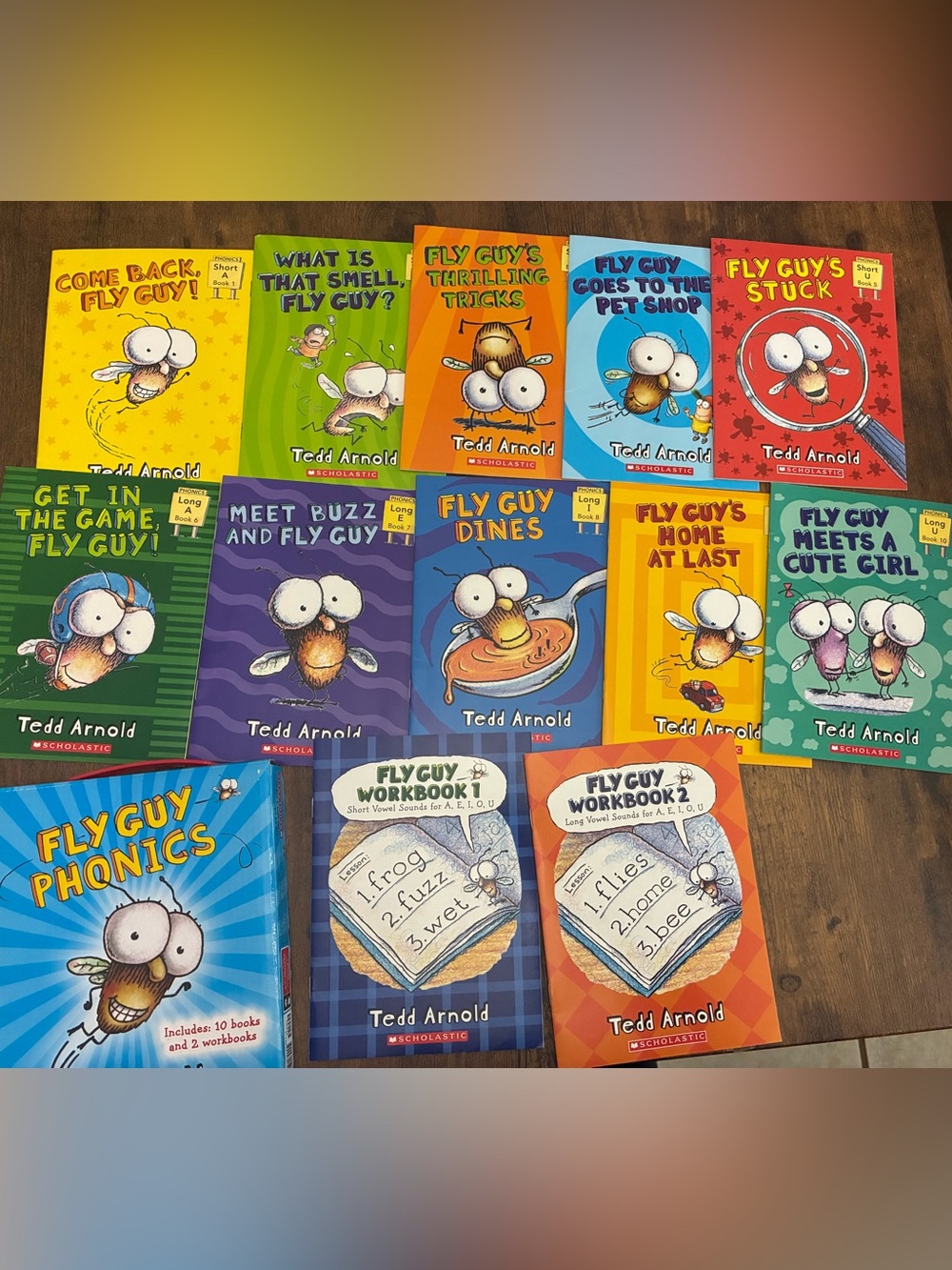 Fly Guy Phonics Early Reader Book Set
